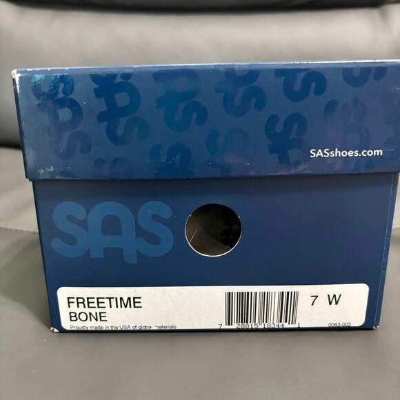 SAS - Women's - Freetime Bone Comfort Walking Shoes - Size 7W - New in Box - Picture 2 of 6